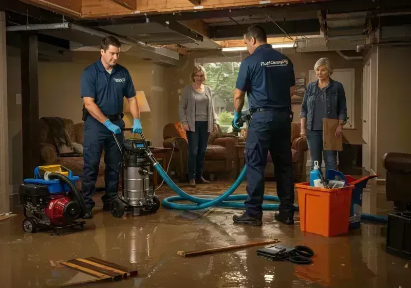 Basement Water Extraction and Removal Techniques process in Hartley, IA